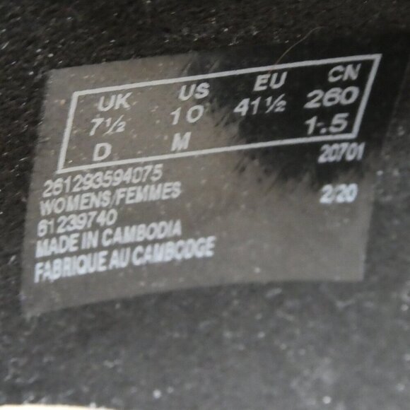 Collection by Clarks Adriel Viola Black Leather Heels Pumps Womens 10 - Picture 13 of 13